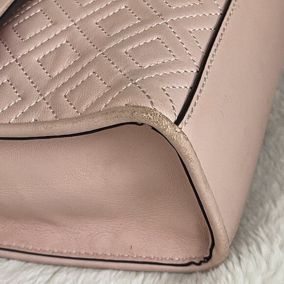 Tory Burch Fleming Convertible Shoulder Bag Shell Pink - Picture 13 of 16